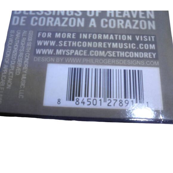 Seth Condrey: More Than I See CD, NIP, Seth Condrey Music, 2009 - Picture 4 of 4